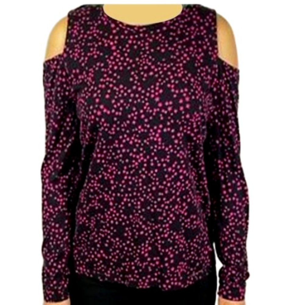 Michael Kors Cold Shoulder Top - Picture 2 of 10